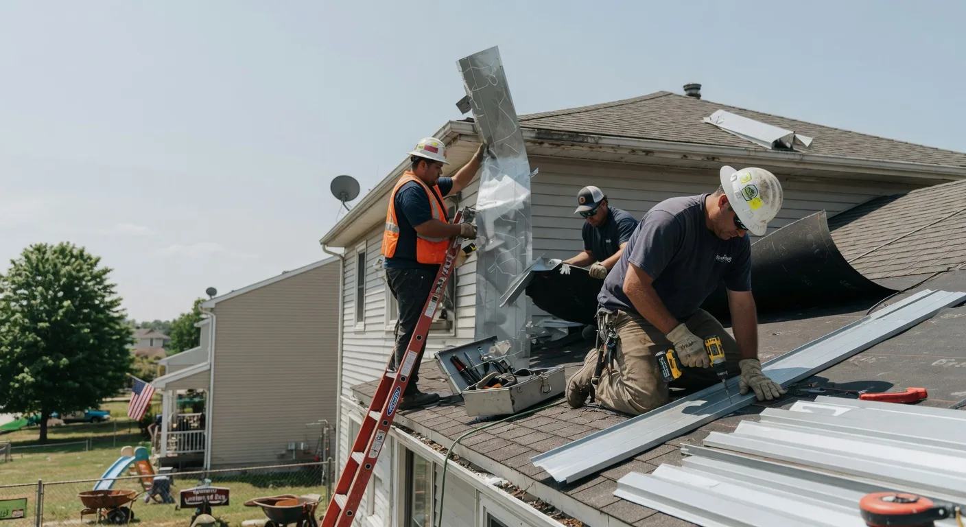 Storm Damage Metal Roof Repair in Duncanville, AL
